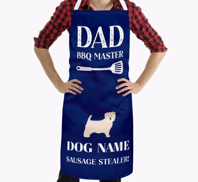 Master of the Barbecue: Personalized {breedFullName} Apron